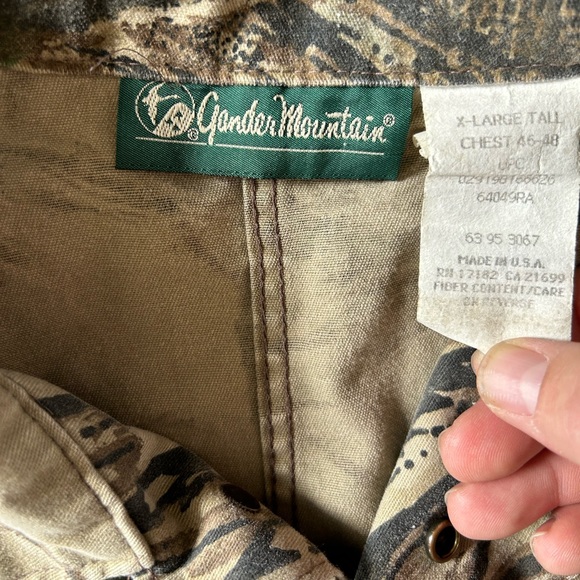 Vintage Gander Mountain Realtree Camo Coveralls - Picture 2 of 2
